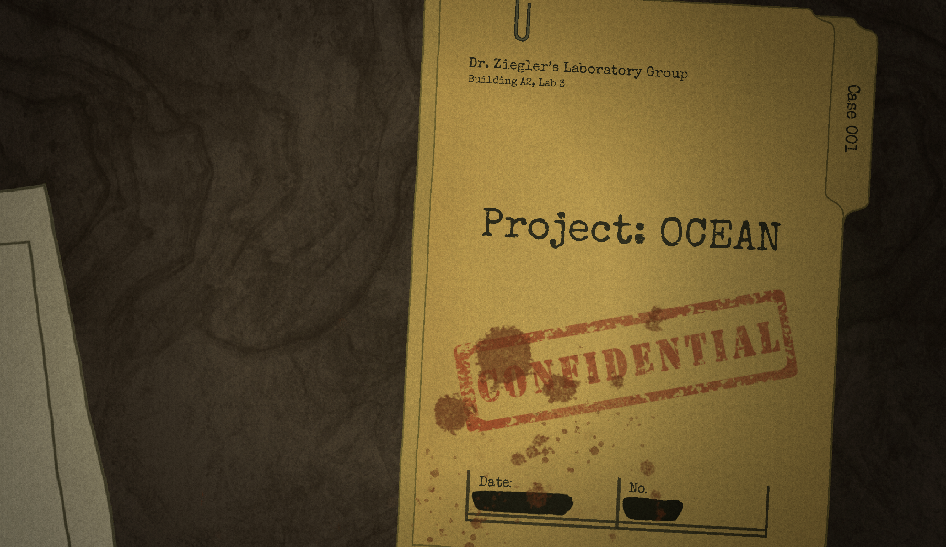 Project Ocean title screen